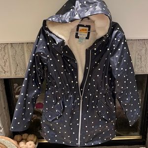 C&C fuzzy raincoat